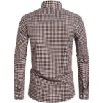 Men Regular Fit Plaid Formal Shirt